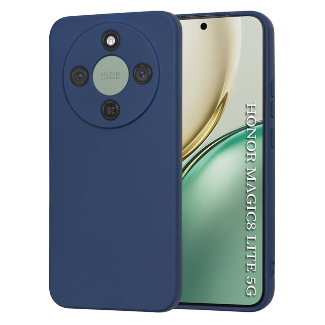 Husa de protectie Techsuit SoftFlex compatibil cu Honor Magic8 Lite, Bleumarin