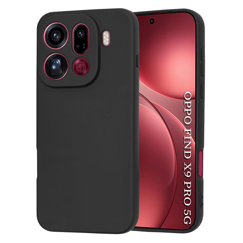 Husa de protectie Techsuit SoftFlex compatibil cu Oppo Find X9 Pro, Negru