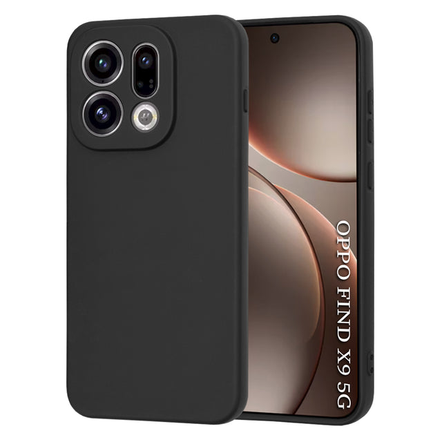 Husa de protectie Techsuit SoftFlex compatibil cu Oppo Find X9, Negru