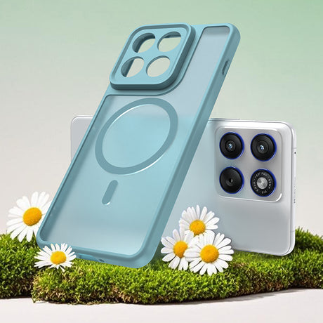 Husa de protectie Techsuit HaloFrost II MagSafe compatibil cu Motorola Edge 70, Verde Menta