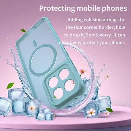 Husa de protectie Techsuit HaloFrost II MagSafe compatibil cu Motorola Edge 70, Verde Menta