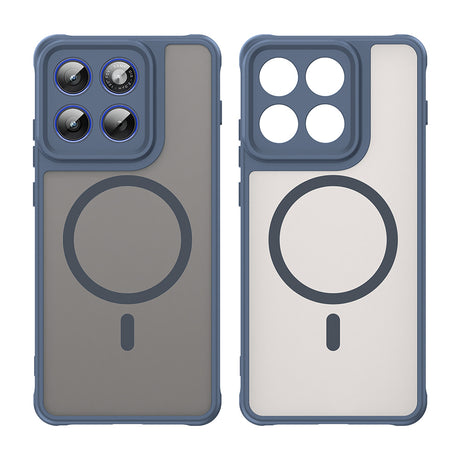 Husa de protectie Techsuit HaloFrost II MagSafe compatibil cu Motorola Edge 70, Bleumarin