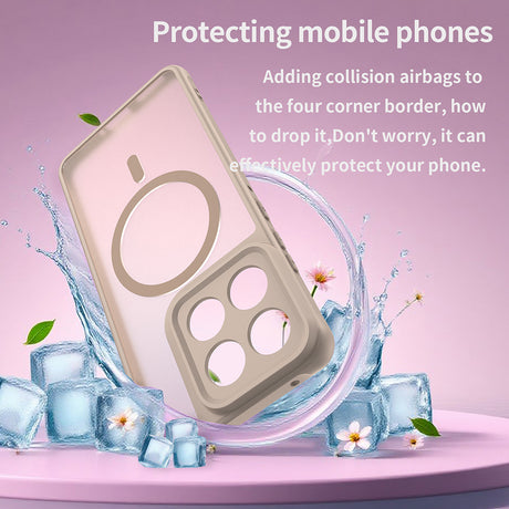 Husa de protectie Techsuit HaloFrost II MagSafe compatibil cu Motorola Edge 70, Auriu