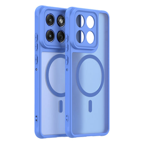 Husa de protectie Techsuit HaloFrost II MagSafe compatibil cu Motorola Edge 70, Albastru Cer