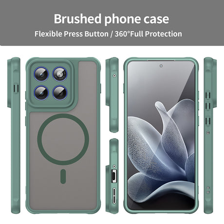 Husa de protectie Techsuit HaloFrost II MagSafe compatibil cu Motorola Edge 70, Verde