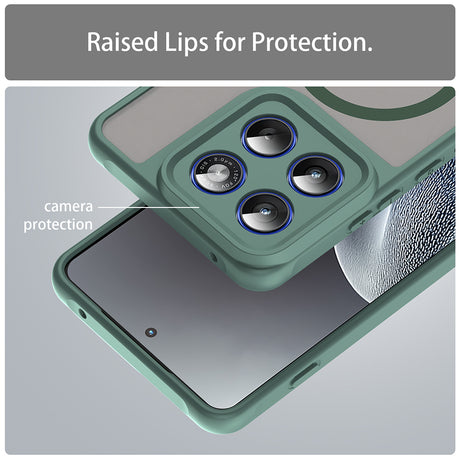 Husa de protectie Techsuit HaloFrost II MagSafe compatibil cu Motorola Edge 70, Verde
