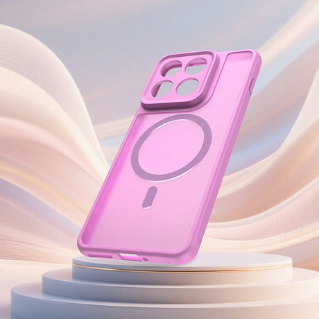 Husa de protectie Techsuit HaloFrost II MagSafe compatibil cu Motorola Edge 70, Roz