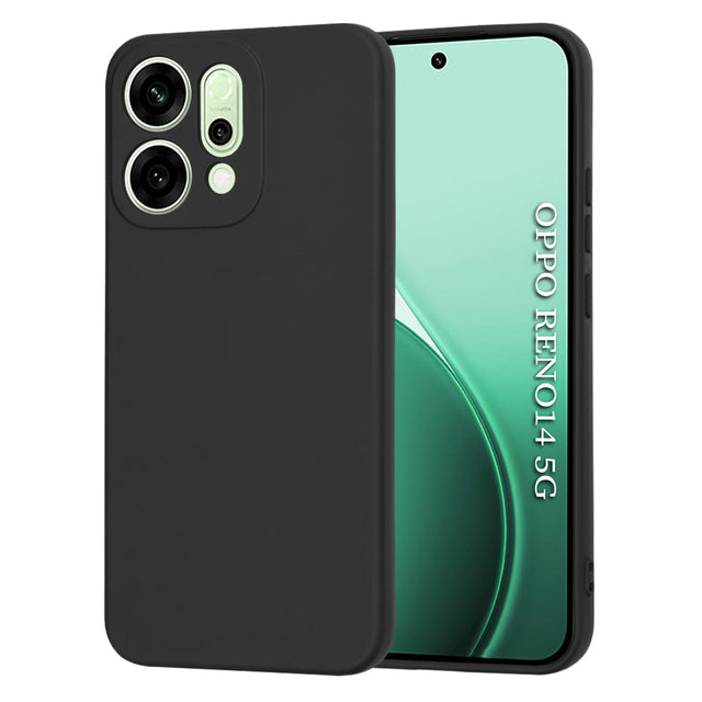 Husa de protectie Techsuit SoftFlex compatibil cu Oppo Reno14, Negru