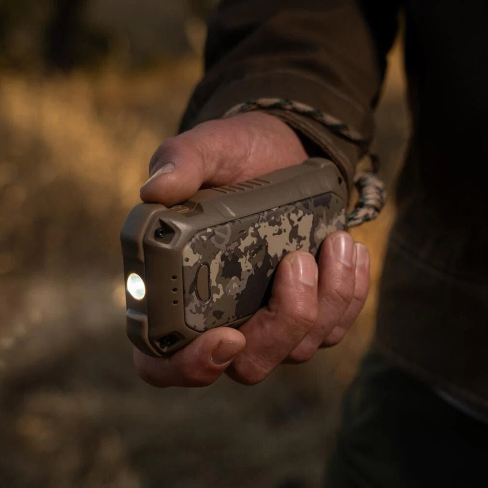 Ocoopa Hand Warmer UT4 Extreme (UT3201-BK-BK), with Power Bank, Built-in Flashlight, IP56, Type-C, 2x 5000mAh, Negru