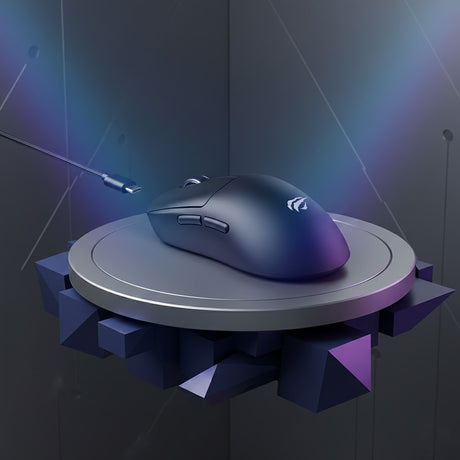 Tastatura/Mouse Havit Wireless Gaming Mouse (MS970WB Pro), 2.4GHz, 800/1600/2400/3200/6400/12000 DPI, 300mAh, Negru