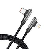 Cablu Lito LD13CL, Type-C la Lightning, 30W, 1m, Negru