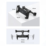 Suport Ugreen LP160 (60108), for Headrest, 360° Rotatable, Secure Grip, for Phone, Tablet 4.7" - , Negru