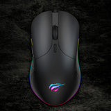 Tastatura/Mouse Havit Wired Gaming Mouse (MS1020WB), with RGB Lights, 4200DPI, Erginomic Design, USB 5V, Negru