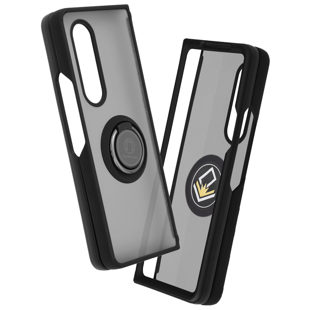 Husa de protectie Techsuit Glinth compatibil cu Samsung Galaxy Z Fold3 5G, Negru
