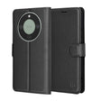 Husa de protectie Techsuit Leather Folio compatibil cu Honor Magic8 Lite, Negru