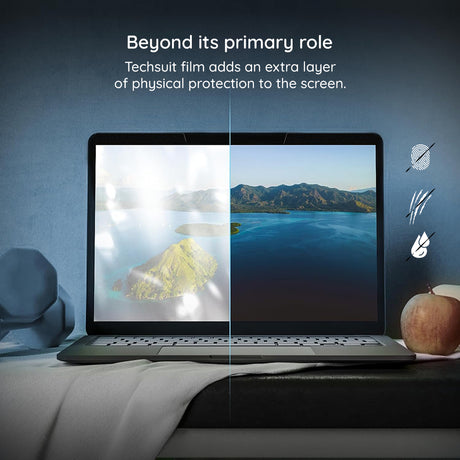 Husa de protectie MacBook Techsuit VisionProX compatibil cu MacBook Pro 13" (2016/2018/2019/2020/2022), Privacy