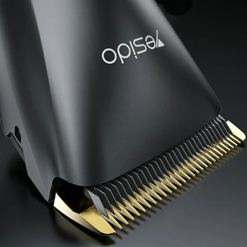 Yesido Hair Clipper (MG06), USB, 1200mAh, IPX5 Waterproof, Power Display, 5 Stages Length, Negru