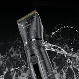 Yesido Hair Clipper (MG06), USB, 1200mAh, IPX5 Waterproof, Power Display, 5 Stages Length, Negru
