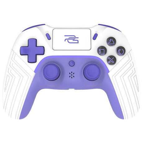 Accesoriu gaming Proove Wireless Controller Skadi (WGSK00022016), Ergonomic, USB-C, AUX, Touch-pad, PS4, PC, Android, 600mAh, Alb /Purple