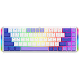 Tastatura/Mouse Proove Wireless Gaming Keyboard AFK (WKAFKEN22002), 2.4GHz, Bluetooth, RGB Backlighting, 68 Keys, 1500mAh, 1.5m, Alb