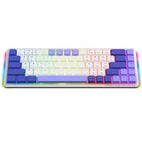 Tastatura/Mouse Proove Wireless Gaming Keyboard AFK (WKAFKEN22002), 2.4GHz, Bluetooth, RGB Backlighting, 68 Keys, 1500mAh, 1.5m, Alb