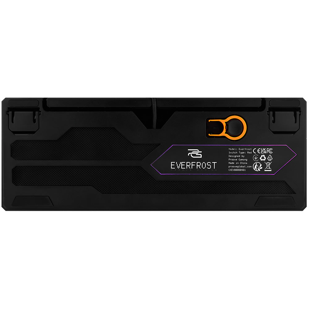Tastatura/Mouse Proove Wired Keyboard Everfrost (CKEVEN00000401), Mechanical, RGB Backlighting, 87 Keys, Outemu Switches, 1.8m, Negru