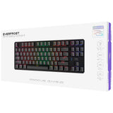 Tastatura/Mouse Proove Wired Keyboard Everfrost (CKEVEN00000401), Mechanical, RGB Backlighting, 87 Keys, Outemu Switches, 1.8m, Negru