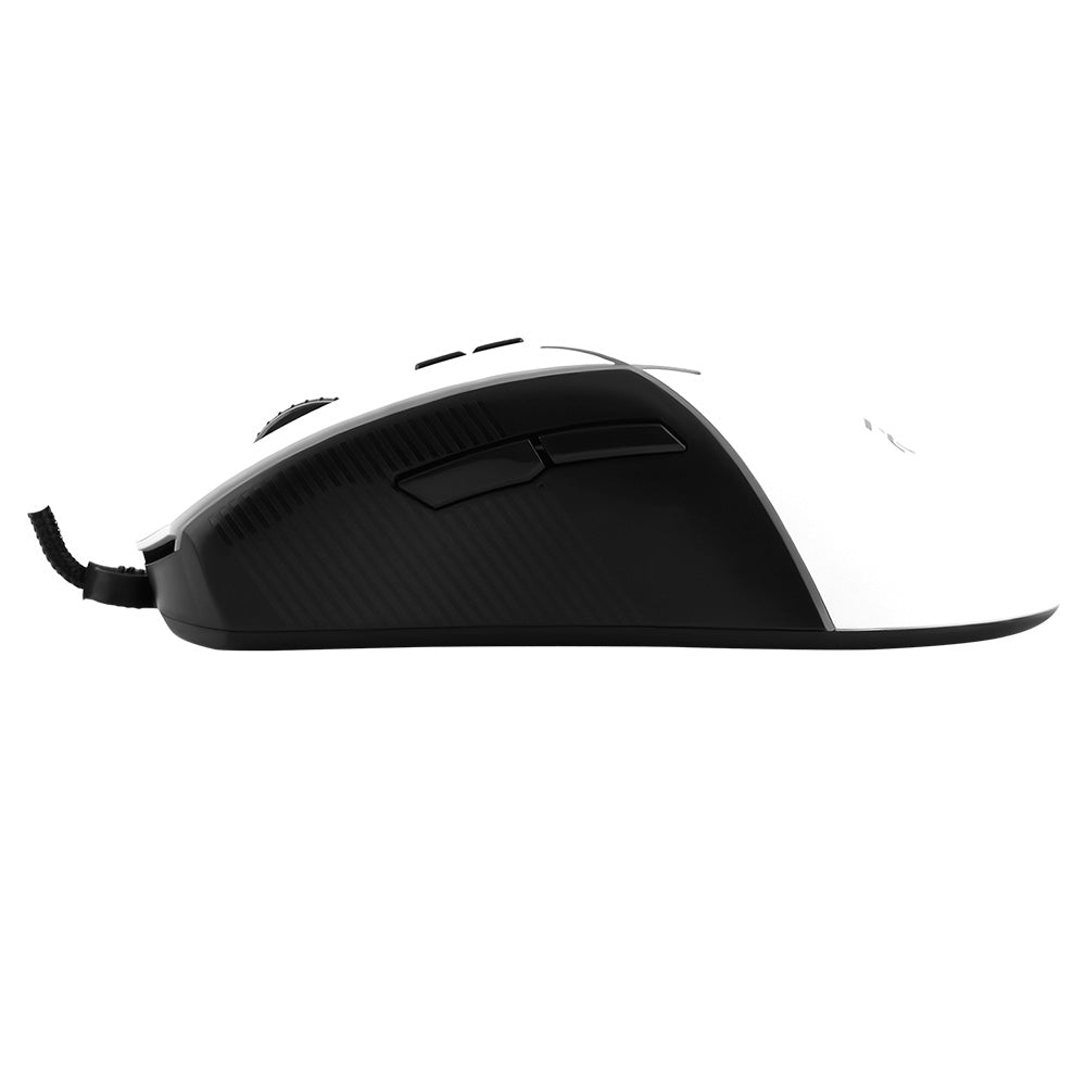 Tastatura/Mouse Proove Wired Mouse Defiant (CMDE00000101), for Gaming, USB, LED, 7 Buttons, 7200DPI, Windows, MacOS, Linux, 1.5m, Alb