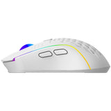 Tastatura/Mouse Proove Wireless Mouse Buzz (WMBU00022402), for Gaming, 2.4GHz, USB-C, Ergonomic, LED, 6 Buttons, 800-4800DPI, 1.5m, Alb