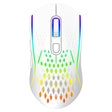 Tastatura/Mouse Proove Wireless Mouse Buzz (WMBU00022402), for Gaming, 2.4GHz, USB-C, Ergonomic, LED, 6 Buttons, 800-4800DPI, 1.5m, Alb