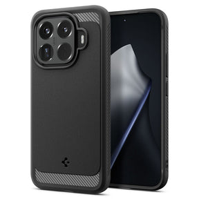 Husa de protectie Spigen Rugged Armor (ACS11152) compatibil cu Xiaomi 15T Pro, Negru