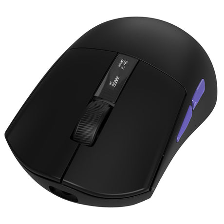 Tastatura/Mouse Proove Wireless Mouse Jester 8K (WMJS00022001), for Gaming, OLED Display, 7 Buttons, 800-26000DPI, 500mAh, 1.5m, Negru