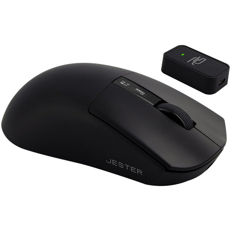 Tastatura/Mouse Proove Wireless Mouse Jester 8K (WMJS00022001), for Gaming, OLED Display, 7 Buttons, 800-26000DPI, 500mAh, 1.5m, Negru