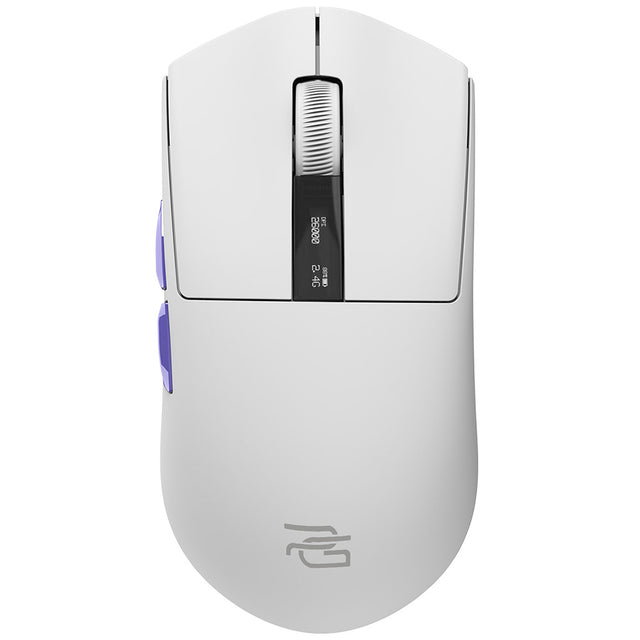 Tastatura/Mouse Proove Wireless Mouse Jester 8K (WMJS00022002), for Gaming, OLED Display, 7 Buttons, 800-26000DPI, 500mAh, 1.5m, Alb