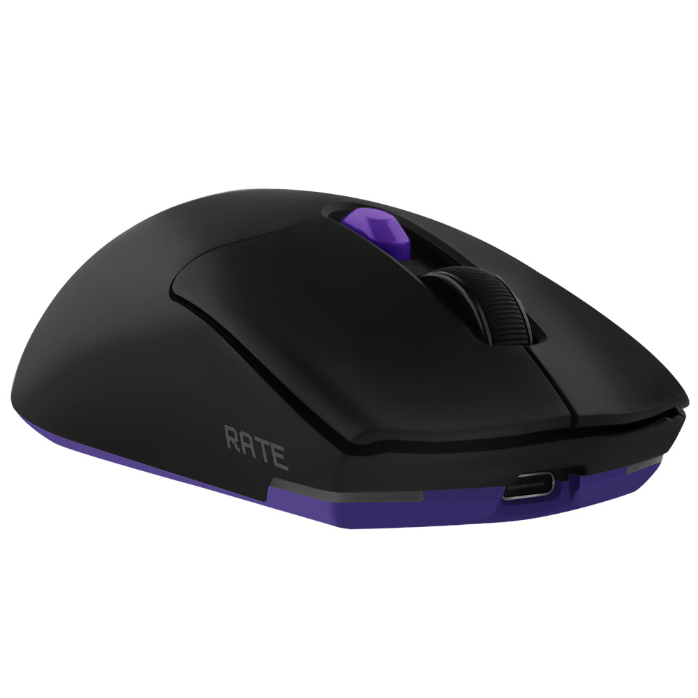 Tastatura/Mouse Proove Wireless Mouse Rate Special Edition (CMRTWRS03001), for Gaming, with 6 Buttons, 800-12000DPI, 650mAh, 1.5m, Negru