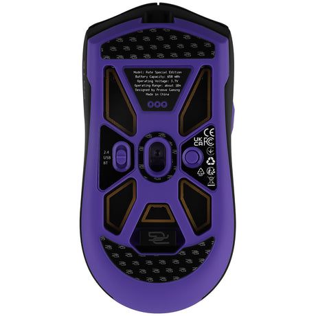Tastatura/Mouse Proove Wireless Mouse Rate Special Edition (CMRTWRS03001), for Gaming, with 6 Buttons, 800-12000DPI, 650mAh, 1.5m, Negru