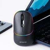 Tastatura/Mouse Proove Wireless Mouse Blink (WMBL00002001), for Office, Ergonomic, 2.4GHz, BT5.0, 4 Buttons, 800-1600DPI, 650mAh, Negru