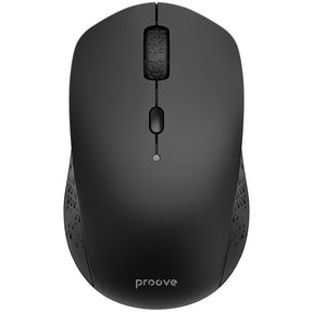 Tastatura/Mouse Proove Wireless Mouse Sweeper (WMSW00011001), Standard, 2.4GHz, Bluetooth, 6 Buttons, 800-1600DPI, 1x AA Battery, Negru