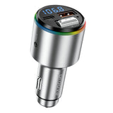 Incarcator Proove Car with FM Modulator (FMPD30110006), USB, Type-C, AUX, Bluetooth 5.3, Fast Charge, 30W, 12-24V, Argintiu