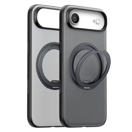 Husa de protectie Torras Ostand R Fitness Series compatibil cu iPhone 17 Air, Negru