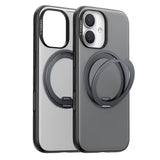 Husa de protectie Torras Ostand R Fitness Series compatibil cu iPhone 17, Negru
