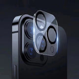 Folie de protectie ANANK Camera Guard compatibil cu iPhone 16 / iPhone 16 Plus, Transparent /Black
