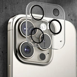 Folie de protectie ANANK Camera Guard compatibil cu iPhone 16 / iPhone 16 Plus, Transparent /Black