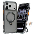 Husă Torras Ostand Spin Air Series pentru iPhone 17 Pro Max / iPhone 18 Pro Max, neagră