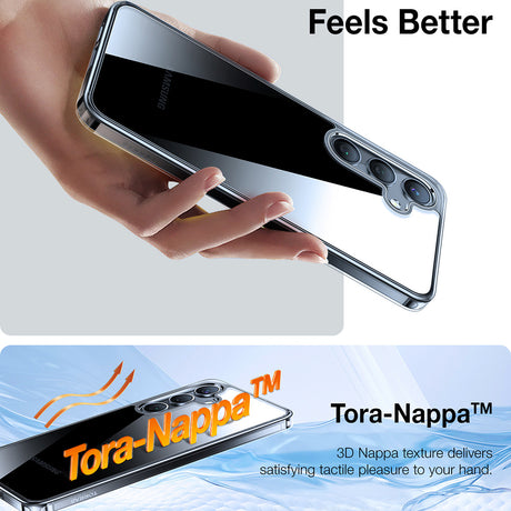 Husa de protectie Torras Diamond Series compatibil cu Samsung Galaxy A56 5G, Transparent