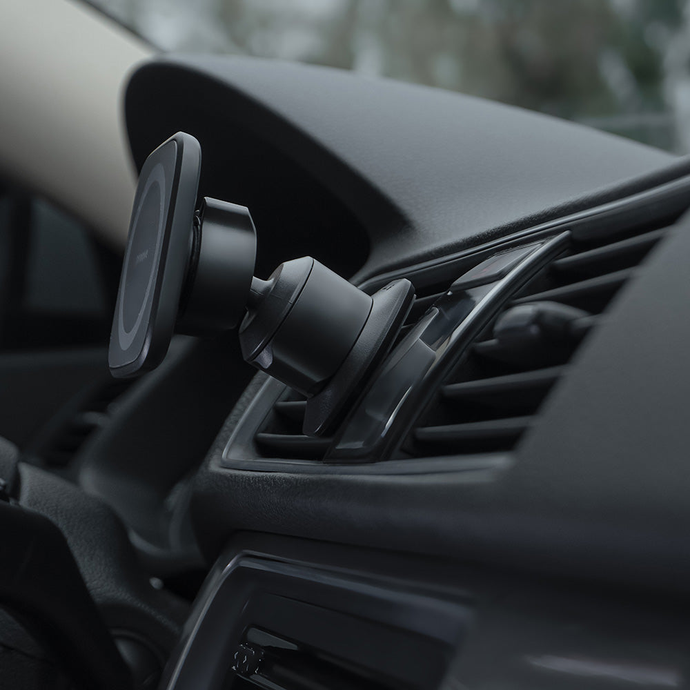 Suport Proove Block (CHMA00000001), Magnetic, for Air Vent, with Silicone Coating, Universal, Negru