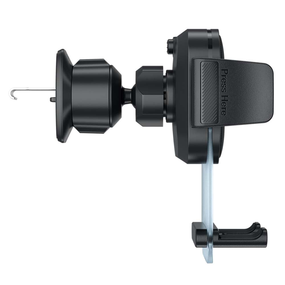 Suport Proove Crystal Clamp (CHCC00000001), Air Vent, Mechanical Clamp, Secure Fastening, for 4.7"-6.9" Phones, Negru