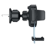Suport Proove Crystal Clamp (CHCC00000001), Air Vent, Mechanical Clamp, Secure Fastening, for 4.7"-6.9" Phones, Negru