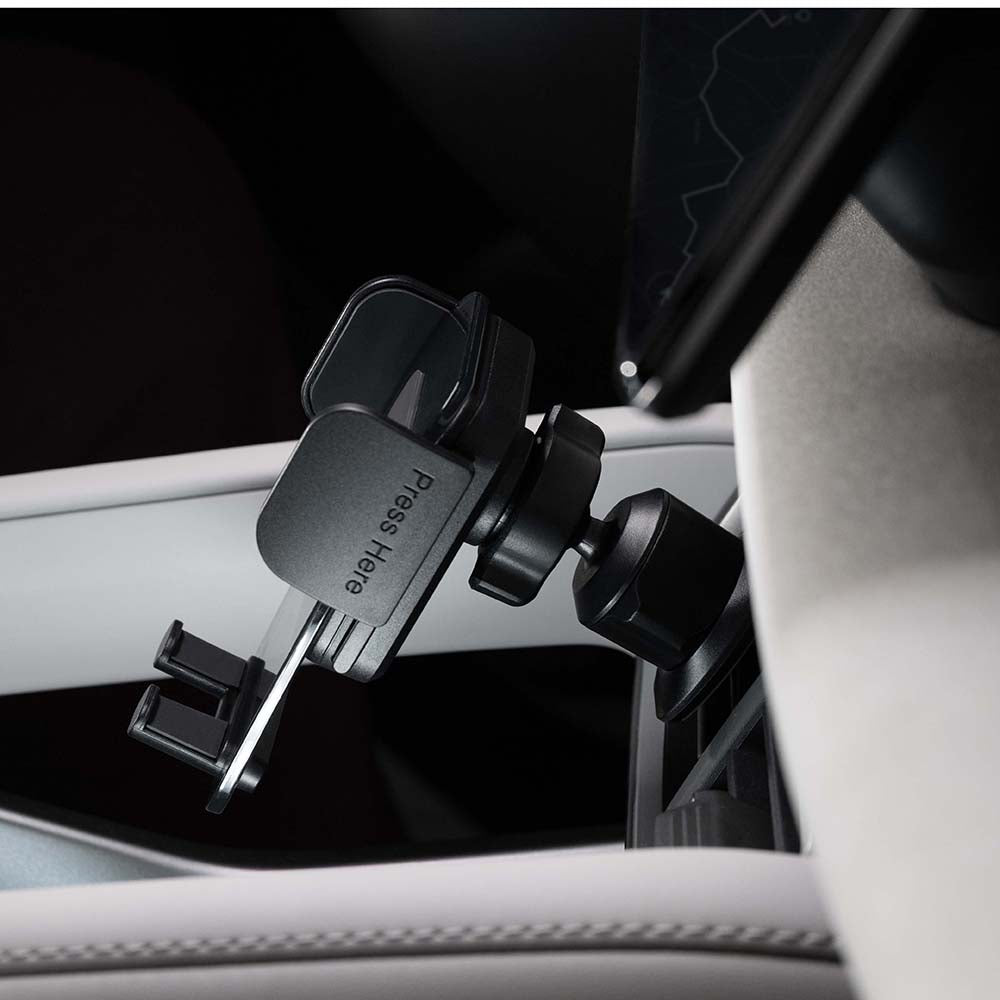 Suport Proove Crystal Clamp Plus (CHCCP0000001), Air Vent, Mechanical Clamp, Secure Mount, for 4.7-6.9" Phones, Negru