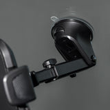 Suport Proove Longway Plaid (CHLP00000001), for Windshield/Dashboard, with Suction Cup, 4.7''-6.9" Phones, Negru